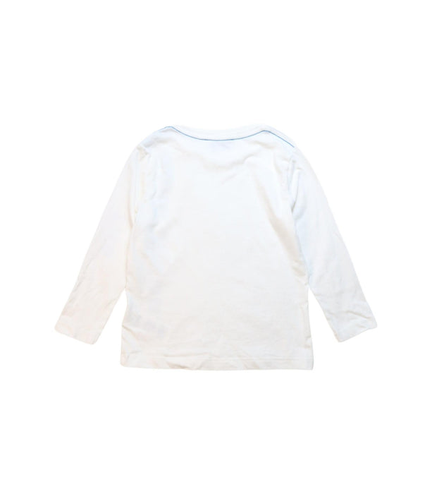 A Blue Long Sleeve Tops from Little Marc Jacobs in size 3T for boy. (Back View)