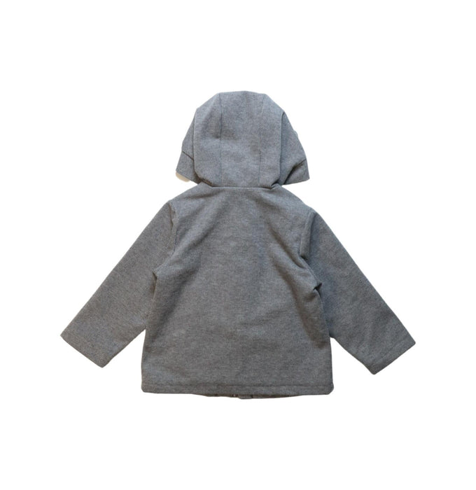 A Grey Lightweight Jackets from Chickeeduck in size 12-18M for neutral. (Back View)