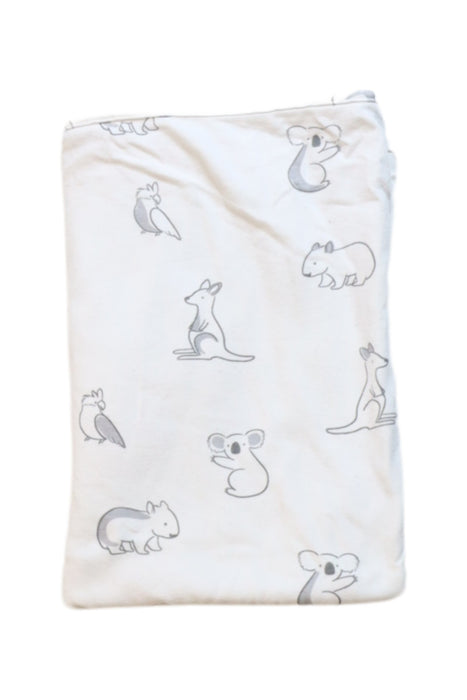 A Grey Swaddles from Seed in size O/S for neutral. (Back View)