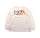 A White Crewneck Sweatshirts from X-girl in size 5T for girl. (Back View)