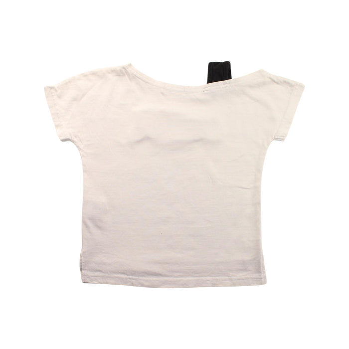 A White Short Sleeve T Shirts from X-girl in size 5T for girl. (Back View)