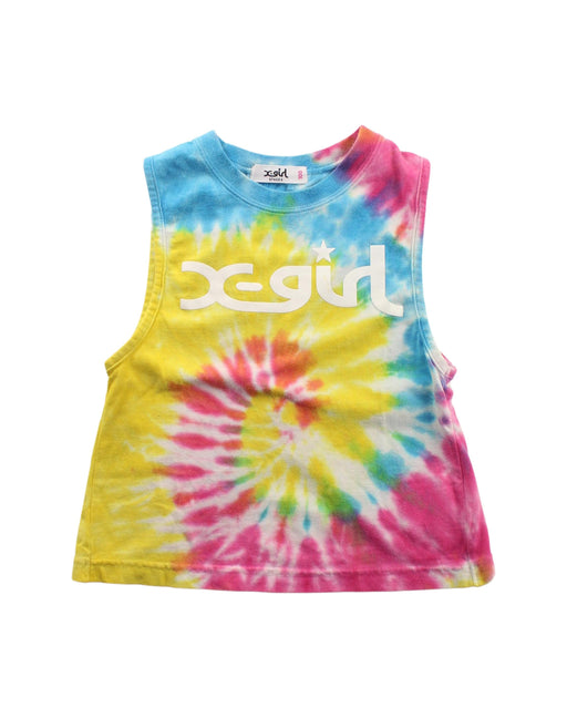 A Multicolour Sleeveless T Shirts from X-girl in size 2T for boy. (Front View)