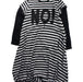 A Black Long Sleeve Dresses from Nununu in size 6T for girl. (Front View)