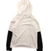 A Black Hooded Sweatshirts from Nununu in size 6T for boy. (Back View)