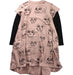 A Black Long Sleeve Dresses from Nununu in size 6T for girl. (Front View)