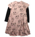 A Black Long Sleeve Dresses from Nununu in size 6T for girl. (Back View)