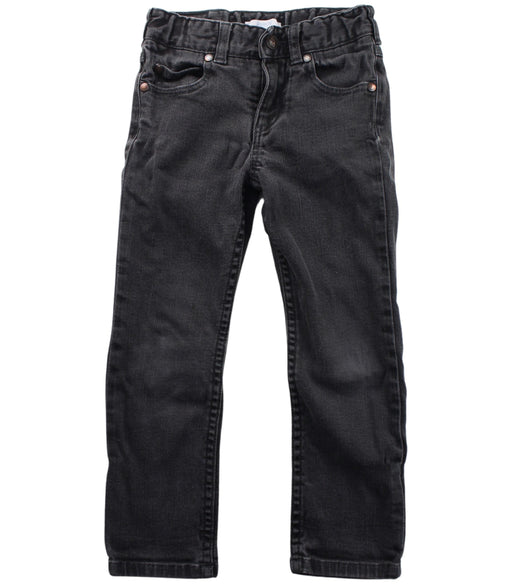 A Black Jeans from Jacadi in size 5T for boy. (Front View)