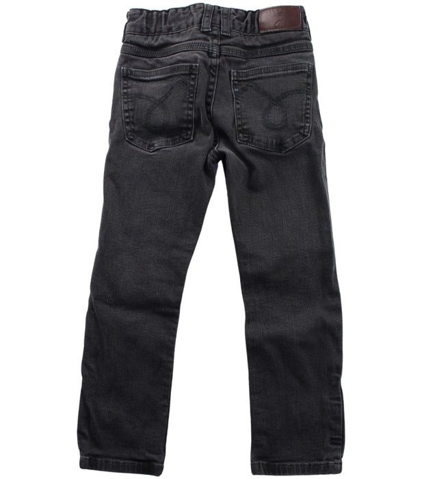 A Black Jeans from Jacadi in size 5T for boy. (Back View)