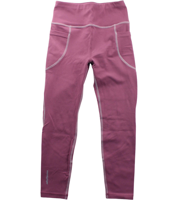 A Pink Leggings from Moody Tiger in size 4T for girl. (Front View)