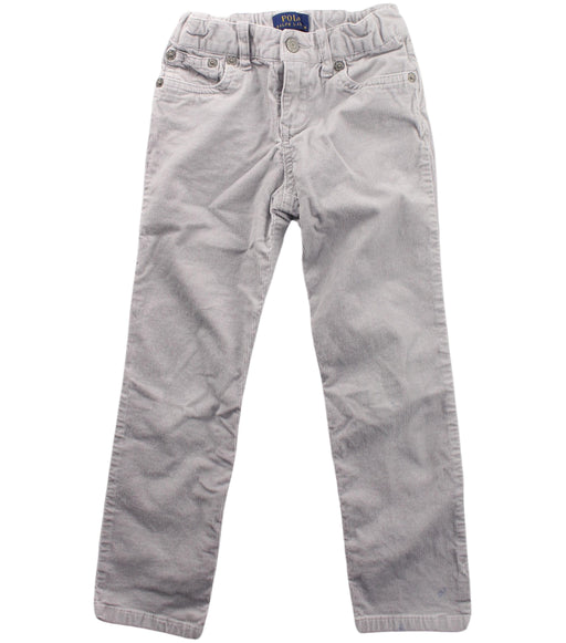 A White Casual Pants from Polo Ralph Lauren in size 5T for boy. (Front View)