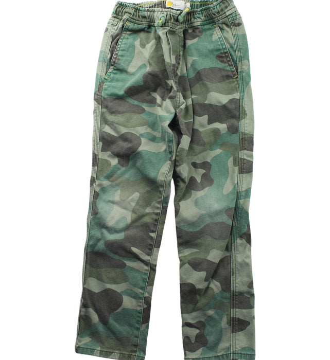 A Green Casual Pants from Boden in size 6T for boy. (Front View)