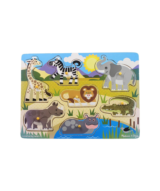 A Multicolour Board Games & Puzzles from Melissa & Doug in size O/S for neutral. (Front View)
