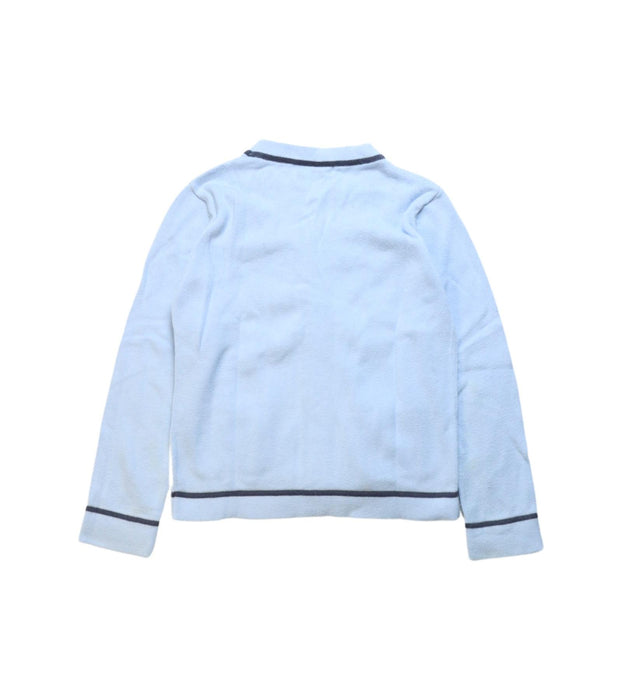 A Blue Cardigans from Bleu Comme Gris in size 6T for boy. (Back View)