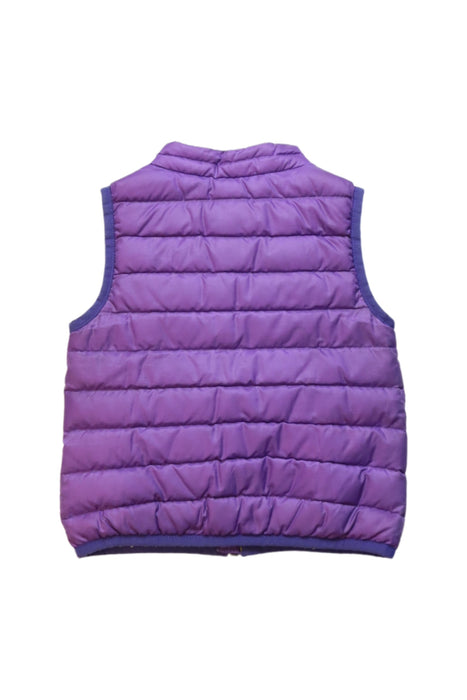 A Purple Outerwear Vests from Patagonia in size 6-12M for girl. (Back View)