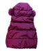 A Pink Outerwear Vests from Moncler in size 6T for girl. (Back View)