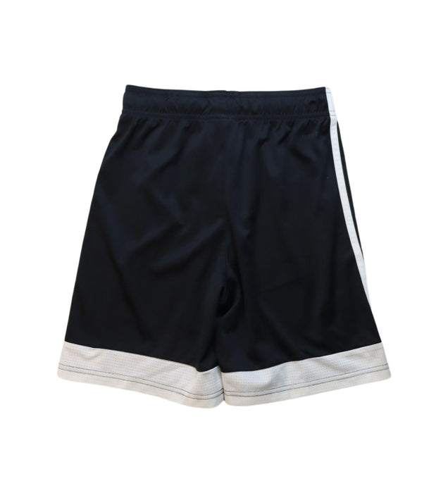 A Black Shorts from Adidas in size 11Y for boy. (Back View)