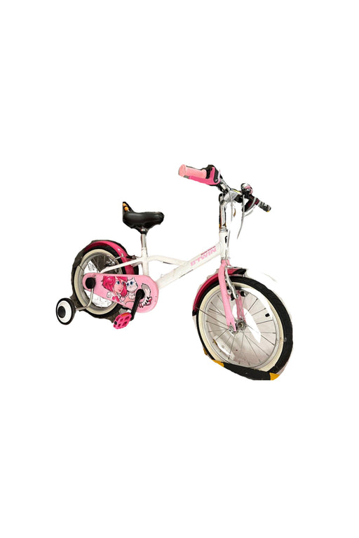A Pink Bikes & Helmets from Retykle in size 4T for neutral. (Front View)