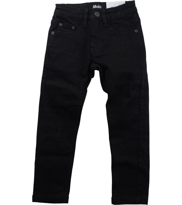 A Black Jeans from Molo in size 5T for boy. (Front View)