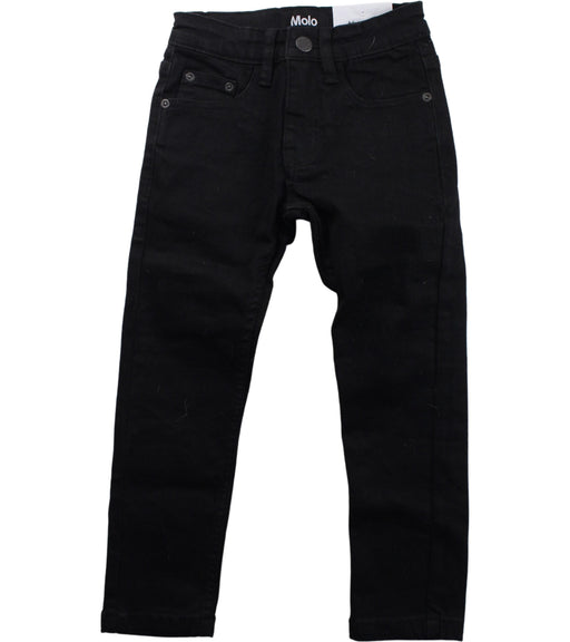 A Black Jeans from Molo in size 5T for boy. (Front View)