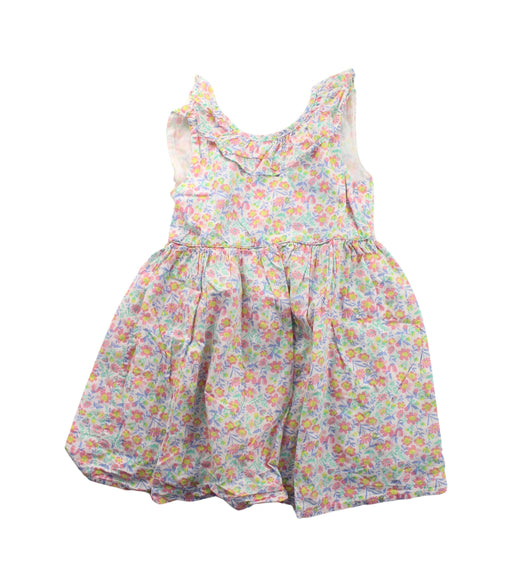 A White Sleeveless Dresses from Tommy Bahama in size 4T for girl. (Front View)