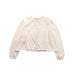 A White Cardigans from The Little White Company in size 5T for girl. (Front View)