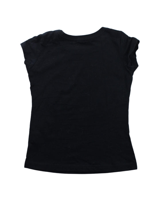 A Black Short Sleeve T Shirts from Nike in size 5T for girl. (Back View)