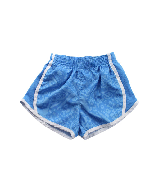 A Blue Shorts from Nike in size 3T for girl. (Front View)