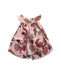 A Pink Sleeveless Dresses from Lil' Lemons in size 6T for girl. (Back View)