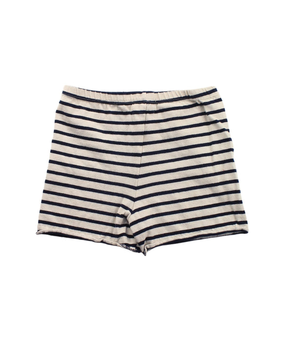 A White Shorts from Siseo Olive in size 6T for girl. (Back View)