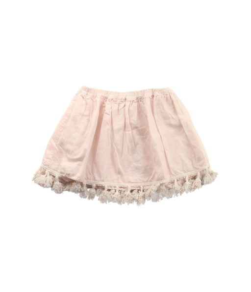 A White Short Skirts from Siseo Olive in size 4T for girl. (Front View)