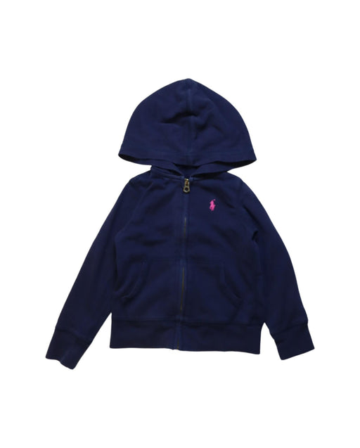 A Navy Lightweight Jackets from Polo Ralph Lauren in size 3T for neutral. (Front View)