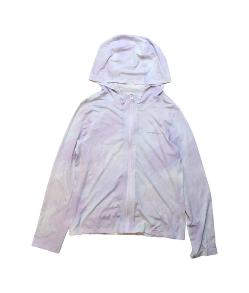 A Multicolour Lightweight Jackets from Moody Tiger in size 6T for girl. (Front View)