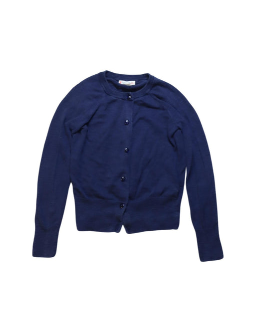 A Navy Cardigans from Crewcuts in size 4T for girl. (Front View)