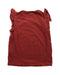 A Red Short Sleeve Tops from Petit Bateau in size 6T for girl. (Back View)