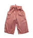 A Peach Casual Pants from Petit Bateau in size 6T for girl. (Back View)