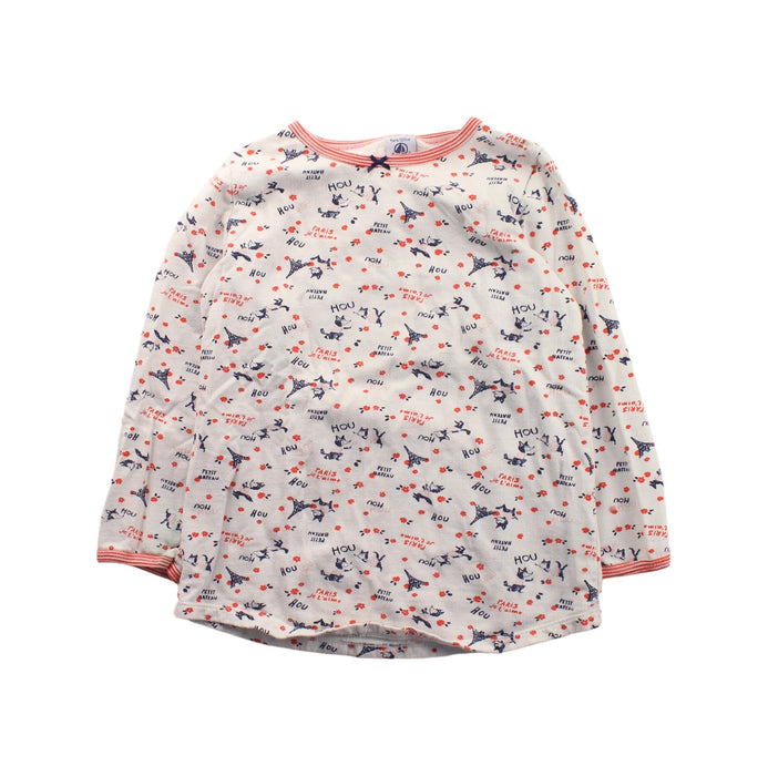 A Blue Leggings Sets from Petit Bateau in size 5T for girl. (Front View)