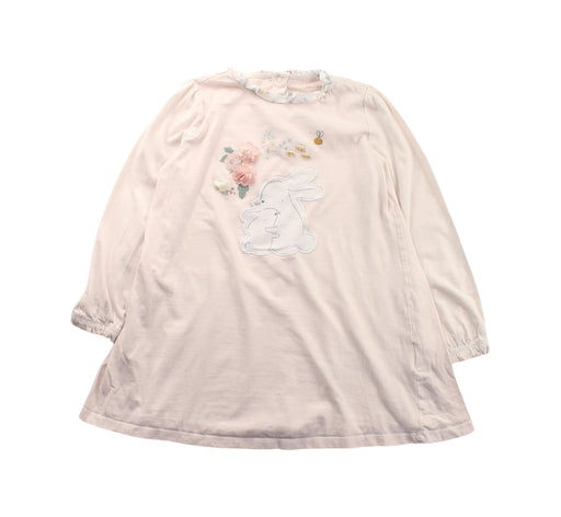 A White Pyjama Sets from Sergent Major in size 5T for girl. (Front View)