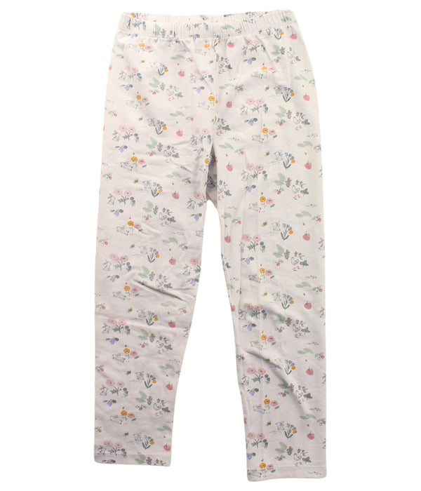 A White Pyjama Sets from Sergent Major in size 5T for girl. (Back View)