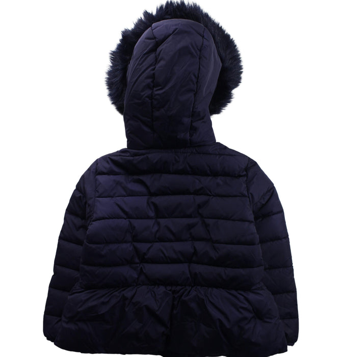 A Blue Puffer/Quilted Coats & Outerwear from Jacadi in size 6T for neutral. (Back View)