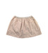 A Beige Short Skirts from Les Enfantines in size 6T for girl. (Back View)