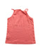 A Orange Sleeveless T Shirts from Les Enfantines in size 6T for girl. (Back View)