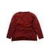 A Red Cardigans from Les Enfantines in size 6T for girl. (Back View)