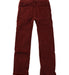 A Red Casual Pants from Les Enfantines in size 6T for boy. (Back View)