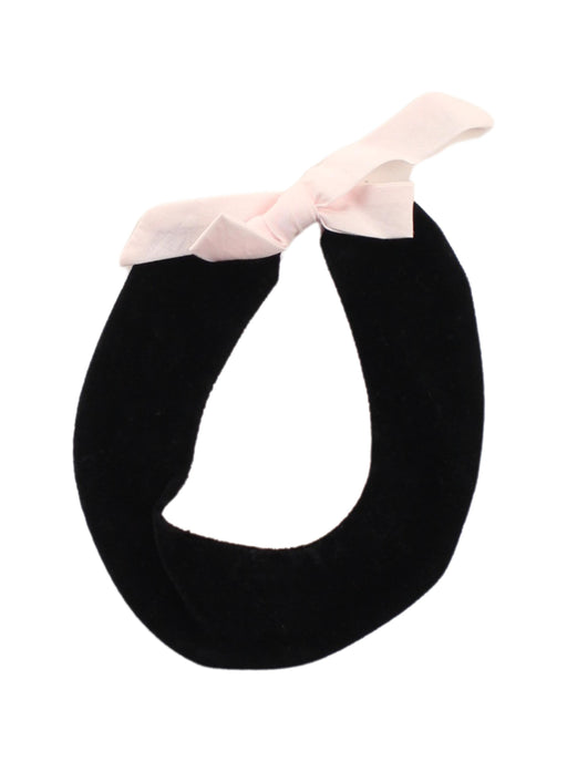 A Black Collars from Les Enfantines in size 12-18M for girl. (Front View)