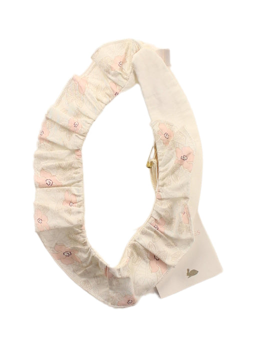 A White Collars from Les Enfantines in size 12-18M for girl. (Front View)