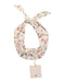 A White Collars from Les Enfantines in size 12-18M for girl. (Front View)