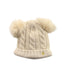 A Ivory Winter Hats from Petit Bateau in size O/S for neutral. (Front View)