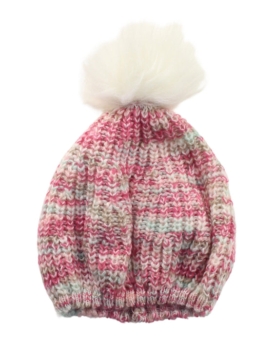 A Pink Winter Hats from Seed in size O/S for girl. (Back View)