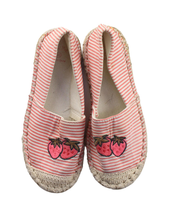 A White Espadrilles from Sergent Major in size 6T for girl. (Back View)
