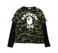 A Multicolour Long Sleeve Tops from BAPE KIDS in size 14Y for boy. (Front View)